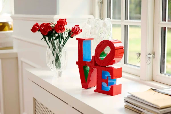 ست لگو آرت : مجسمه LOVE اثر رابرت ایندیانا | ۳۱۲۱۴ - Image 8