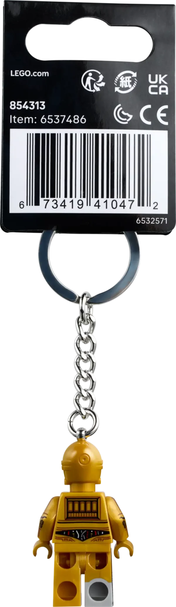 جاکلیدی لگو مینی فیگور C-3PO - Image 3