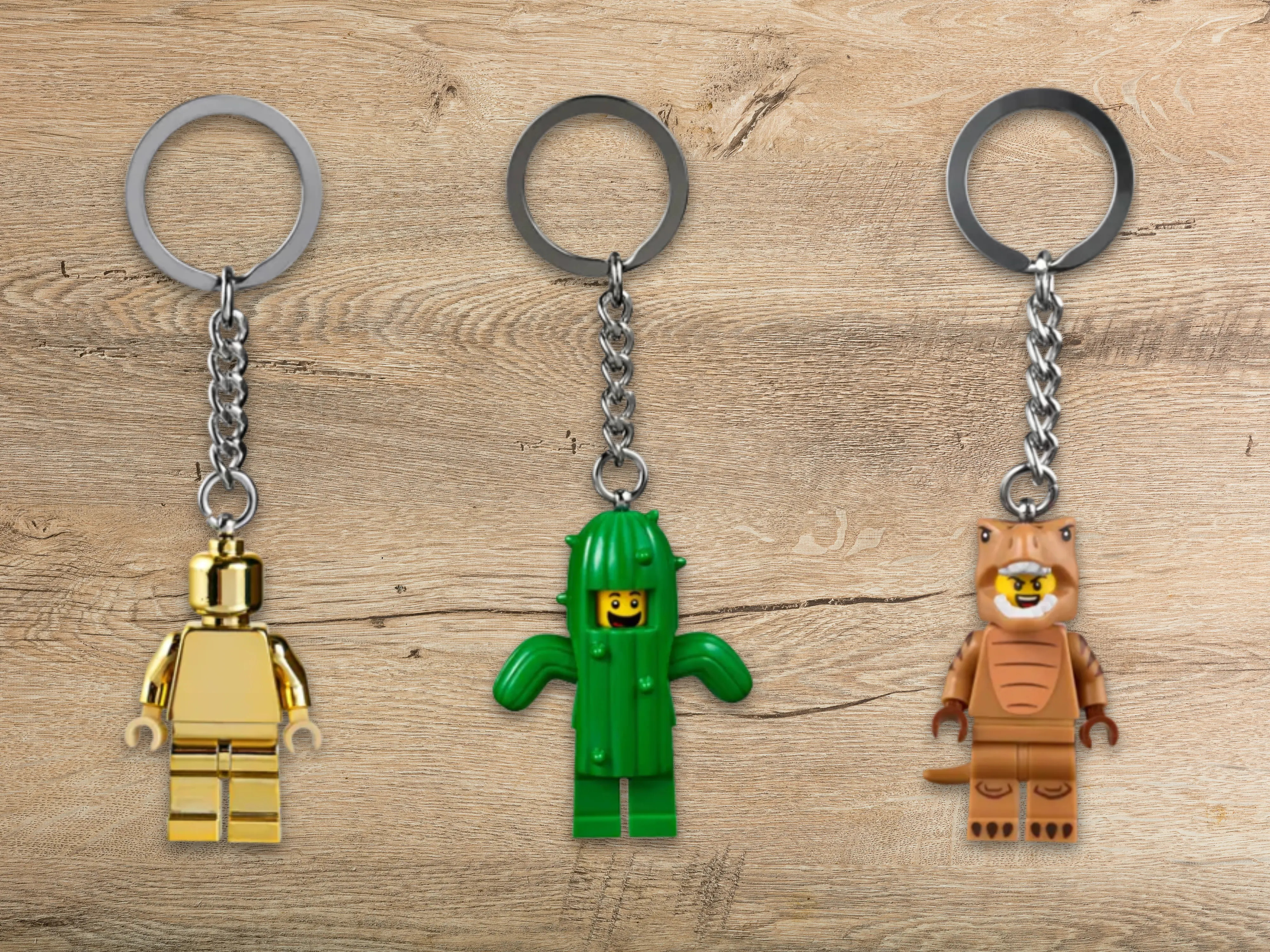 جاکلیدی‌های لگو از مینی‌فیگورهای لگو، کاکتوس، مینی فیگور طلایی