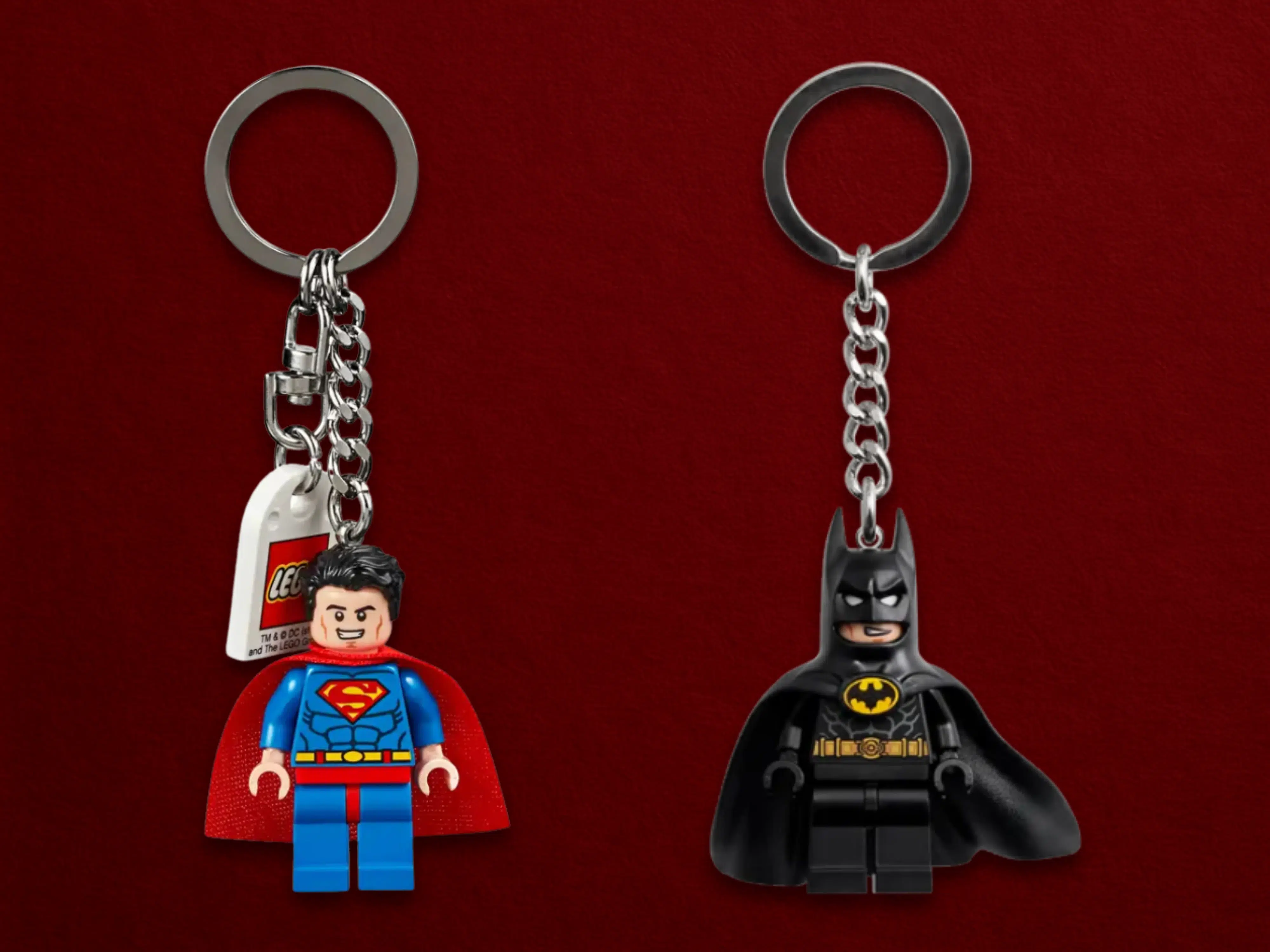 جاکلیدی‌های لگو بتمن و سوپرمن