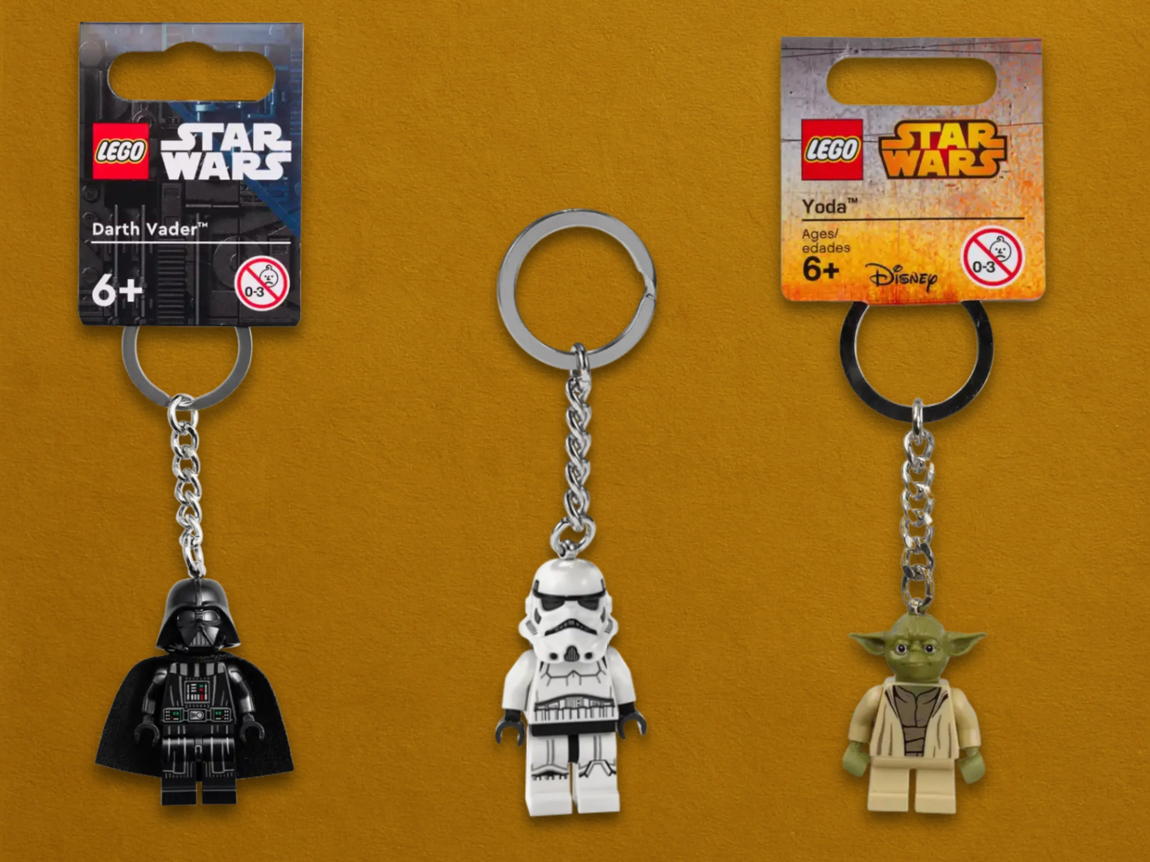 جاکلیدی‌های استارواز لگو، استورم تروپر، یودا و دارث ویدر
