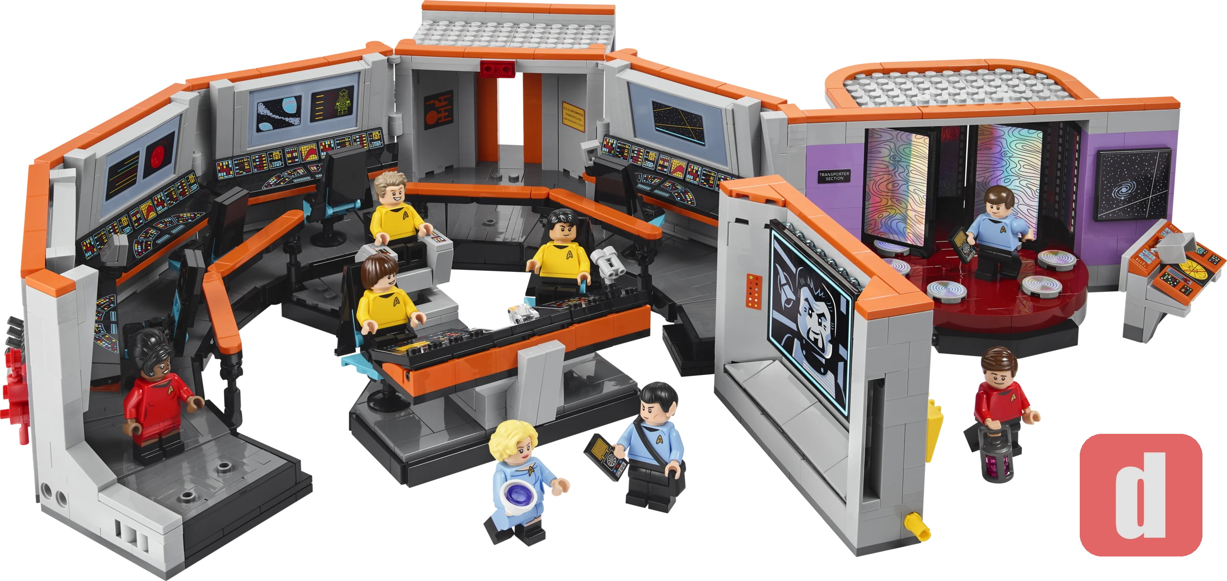 لگو آیکانز پل فرماندهی Enterprise NCC-1701 کد 11385